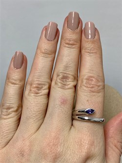 *Кольцо р.18,5 Танзанит арт. SM-R02899-X-W-TN-X-X-488 вес 2,87 г - фото 259554 *Кольцо р.18,5 Танзанит арт. SM-R02899-X-W-TN-X-X-488 вес 2,87 г - фото 259554