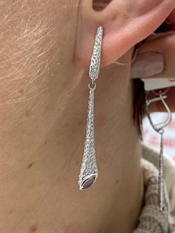 *Серьги Танзанит арт. SM-E00740-X-W-TN-X-X-156 вес 5,51 г - фото 259566 *Серьги Танзанит арт. SM-E00740-X-W-TN-X-X-156 вес 5,51 г - фото 259566