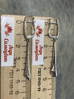 *Серьги Танзанит арт. SM-E00740-X-W-TN-X-X-156 вес 5,51 г - фото 259568 *Серьги Танзанит арт. SM-E00740-X-W-TN-X-X-156 вес 5,51 г - фото 259568