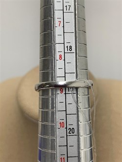 *Кольцо р.18,5 Голубой Топаз арт. SM-R02899-X-W-SBT-X-X-615 вес 2,77 г - фото 259613