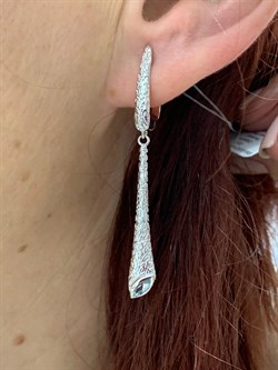 *Серьги Голубой Топаз арт. SM-E00740-X-W-SBT-X-X-276 вес 5,93 г - фото 259622 *Серьги Голубой Топаз арт. SM-E00740-X-W-SBT-X-X-276 вес 5,93 г - фото 259622