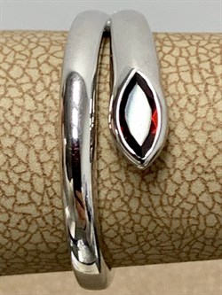 *Кольцо р.20 Гранат арт. SM-R02899-X-W-PG-X-X-643 вес 2,67 г - фото 259643