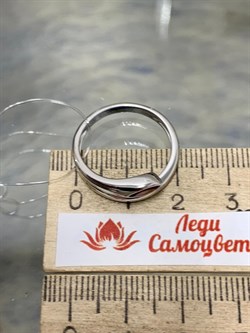 *Кольцо р.20 Гранат арт. SM-R02899-X-W-PG-X-X-643 вес 2,67 г - фото 259646