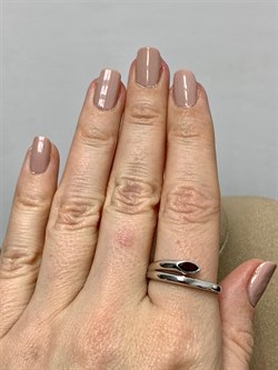 *Кольцо р.20 Гранат арт. SM-R02899-X-W-PG-X-X-643 вес 2,67 г - фото 259648