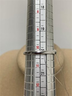 *Кольцо р.20 Гранат арт. SM-R02899-X-W-PG-X-X-643 вес 2,67 г - фото 259649