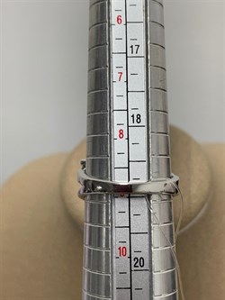 *Кольцо р.18,5 Родолит арт. SM-R02901-X-W-lil-X-W-707 вес 4,69 г - фото 259730