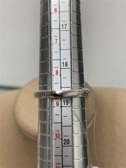 *Кольцо р.19 Сеточки Белый Фианит Микро Вставки арт. FA-R02289-X-W-X-X-W-145 вес 1,97 г - фото 260155 *Кольцо р.19 Сеточки Белый Фианит Микро Вставки арт. FA-R02289-X-W-X-X-W-145 вес 1,97 г - фото 260155