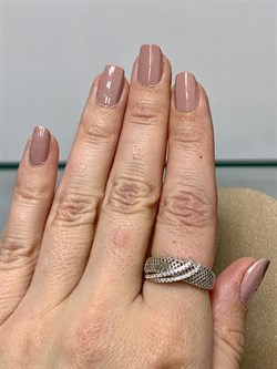 *Кольцо р.18 Сеточки Белый Фианит Микро Вставки арт. FA-R02291-X-W-X-X-W-384 вес 2,31 г - фото 260178