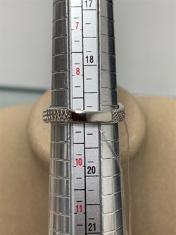 *Кольцо р.19 Сеточки Белый Фианит Микро Вставки арт. FA-R02291-X-W-X-X-W-439 вес 2,41 г - фото 260200 *Кольцо р.19 Сеточки Белый Фианит Микро Вставки арт. FA-R02291-X-W-X-X-W-439 вес 2,41 г - фото 260200