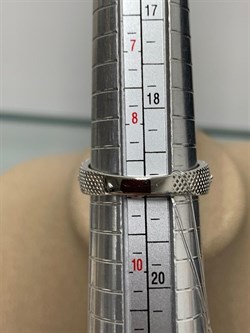 *Кольцо р.19 Сеточки Белый Фианит Микро Вставки арт. FA-R02307-X-W-X-X-W-350 вес 3,1 г - фото 260272 *Кольцо р.19 Сеточки Белый Фианит Микро Вставки арт. FA-R02307-X-W-X-X-W-350 вес 3,1 г - фото 260272