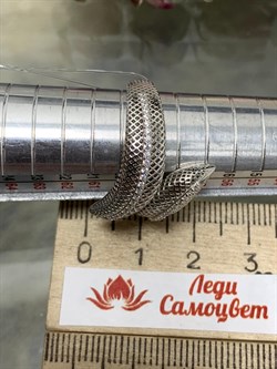 *Кольцо р.19 Сеточки Белый Фианит Микро Вставки арт. FA-R02307-X-W-X-X-W-350 вес 3,1 г - фото 260277 *Кольцо р.19 Сеточки Белый Фианит Микро Вставки арт. FA-R02307-X-W-X-X-W-350 вес 3,1 г - фото 260277