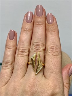 *Кольцо р.17 Сеточки Белый Фианит Микро Вставки арт. FA-R02303-X-L-X-X-W-795 вес 3,18 г - фото 260326 *Кольцо р.17 Сеточки Белый Фианит Микро Вставки арт. FA-R02303-X-L-X-X-W-795 вес 3,18 г - фото 260326