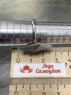 *Кольцо р.17 Сеточки Белый Фианит Микро Вставки арт. FA-R02303-X-W-X-X-W-924 вес 3,1 г - фото 260357 *Кольцо р.17 Сеточки Белый Фианит Микро Вставки арт. FA-R02303-X-W-X-X-W-924 вес 3,1 г - фото 260357