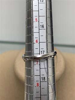 *Кольцо р.17 Сеточки Белый Фианит Микро Вставки арт. FA-R02303-X-W-X-X-W-924 вес 3,1 г - фото 260366 *Кольцо р.17 Сеточки Белый Фианит Микро Вставки арт. FA-R02303-X-W-X-X-W-924 вес 3,1 г - фото 260366