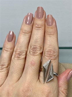 *Кольцо р.19 Сеточки Белый Фианит Микро Вставки арт. FA-R02303-X-W-X-X-W-039 вес 3,21 г - фото 260387 *Кольцо р.19 Сеточки Белый Фианит Микро Вставки арт. FA-R02303-X-W-X-X-W-039 вес 3,21 г - фото 260387