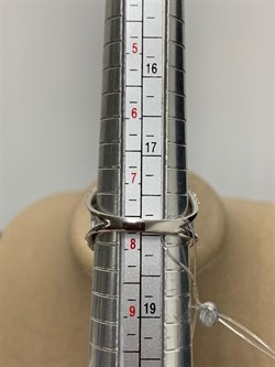*Кольцо р.18 Сеточки Белый Фианит Микро Вставки арт. FA-R02334-X-W-X-X-W-551 вес 5,44 г - фото 260512 *Кольцо р.18 Сеточки Белый Фианит Микро Вставки арт. FA-R02334-X-W-X-X-W-551 вес 5,44 г - фото 260512