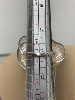 *Кольцо р.17 Сеточки Белый Фианит Микро Вставки арт. FA-R03216-X-W-X-X-W-876 вес 4,01 г - фото 260545 *Кольцо р.17 Сеточки Белый Фианит Микро Вставки арт. FA-R03216-X-W-X-X-W-876 вес 4,01 г - фото 260545