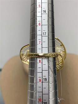 *Кольцо р.18 Сеточки Белый Фианит Микро Вставки арт. FA-R03216-X-L-X-X-W-779 вес 3,96 г - фото 260586 *Кольцо р.18 Сеточки Белый Фианит Микро Вставки арт. FA-R03216-X-L-X-X-W-779 вес 3,96 г - фото 260586