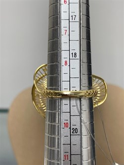 *Кольцо р.19 Сеточки Белый Фианит Микро Вставки арт. FA-R03216-X-L-X-X-W-824 вес 4,17 г - фото 260589 *Кольцо р.19 Сеточки Белый Фианит Микро Вставки арт. FA-R03216-X-L-X-X-W-824 вес 4,17 г - фото 260589