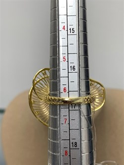 *Кольцо р.17 Сеточки Белый Фианит Микро Вставки арт. FA-R03216-X-L-X-X-W-742 вес 3,85 г - фото 260606 *Кольцо р.17 Сеточки Белый Фианит Микро Вставки арт. FA-R03216-X-L-X-X-W-742 вес 3,85 г - фото 260606