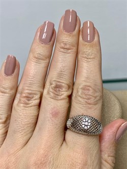 *Кольцо р.18 Сеточки Белый Фианит Микро Вставки арт. FA-R03215-X-W-W-X-W-645 вес 2,91 г - фото 260739 *Кольцо р.18 Сеточки Белый Фианит Микро Вставки арт. FA-R03215-X-W-W-X-W-645 вес 2,91 г - фото 260739