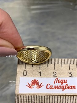 *Кольцо р.19 Сеточки Белый Фианит Микро Вставки арт. FA-R03215-X-L-W-X-W-506 вес 3 г - фото 260752 *Кольцо р.19 Сеточки Белый Фианит Микро Вставки арт. FA-R03215-X-L-W-X-W-506 вес 3 г - фото 260752