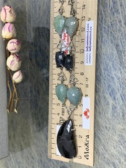 *Колье р.45 Фасетный Сапфир Микс арт. FI-N00485-X-W-GT-X-X-196 вес 34,7 г - фото 260895 *Колье р.45 Фасетный Сапфир Микс арт. FI-N00485-X-W-GT-X-X-196 вес 34,7 г - фото 260895