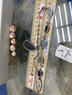 *Колье р.45 Фасетный Сапфир Микс арт. FI-N00485-X-W-GT-X-X-196 вес 34,7 г - фото 260899 *Колье р.45 Фасетный Сапфир Микс арт. FI-N00485-X-W-GT-X-X-196 вес 34,7 г - фото 260899