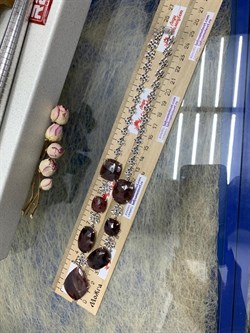 *Колье р.45 Фасетный Сапфир Микс арт. FI-N00229-X-W-GT-X-X-158 вес 45,5 г - фото 260918 *Колье р.45 Фасетный Сапфир Микс арт. FI-N00229-X-W-GT-X-X-158 вес 45,5 г - фото 260918