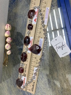 *Колье р.45 Фасетный Сапфир Микс арт. FI-N00229-X-W-GT-X-X-158 вес 45,5 г - фото 260921 *Колье р.45 Фасетный Сапфир Микс арт. FI-N00229-X-W-GT-X-X-158 вес 45,5 г - фото 260921
