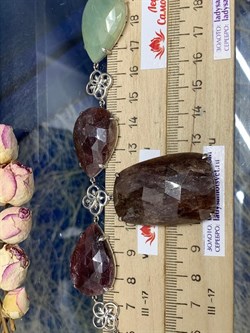 *Колье р.45 Фасетный Сапфир Микс арт. FI-N00560-X-W-GT-X-X-189 вес 63,28 г - фото 260941 *Колье р.45 Фасетный Сапфир Микс арт. FI-N00560-X-W-GT-X-X-189 вес 63,28 г - фото 260941