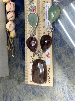 *Колье р.45 Фасетный Сапфир Микс арт. FI-N00560-X-W-GT-X-X-189 вес 63,28 г - фото 260944 *Колье р.45 Фасетный Сапфир Микс арт. FI-N00560-X-W-GT-X-X-189 вес 63,28 г - фото 260944