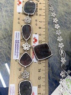 *Колье р.45 Фасетный Сапфир Микс арт. FI-N00570-X-W-GT-X-X-148 вес 51,57 г - фото 260959 *Колье р.45 Фасетный Сапфир Микс арт. FI-N00570-X-W-GT-X-X-148 вес 51,57 г - фото 260959