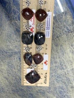 *Колье р.45 Фасетный Сапфир Микс арт. FI-N00570-X-W-GT-X-X-148 вес 51,57 г - фото 260960 *Колье р.45 Фасетный Сапфир Микс арт. FI-N00570-X-W-GT-X-X-148 вес 51,57 г - фото 260960