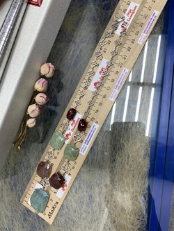 *Колье р.45 Фасетный Сапфир Микс арт. FI-N00450-X-W-GT-X-X-134 вес 38,9 г - фото 261005 *Колье р.45 Фасетный Сапфир Микс арт. FI-N00450-X-W-GT-X-X-134 вес 38,9 г - фото 261005
