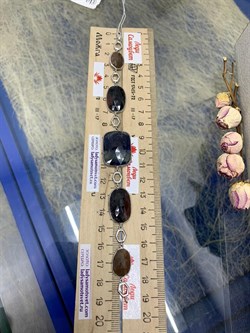 *Браслет р.19 Фасетный Сапфир Микс арт. FI-B00347-X-W-BL-X-GR-007 вес 17,63 г - фото 261040 *Браслет р.19 Фасетный Сапфир Микс арт. FI-B00347-X-W-BL-X-GR-007 вес 17,63 г - фото 261040