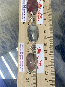 *Браслет р.20 Сапфир Микс арт. FI-B00361-X-W-Pin-X-X-237 вес 21,9 г - фото 261055 *Браслет р.20 Сапфир Микс арт. FI-B00361-X-W-Pin-X-X-237 вес 21,9 г - фото 261055