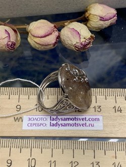 *Кольцо р.17,5 Фасетный Сапфир арт. FI-R00195-X-W-BR-X-X-217 вес 9,5 г - фото 261188 *Кольцо р.17,5 Фасетный Сапфир арт. FI-R00195-X-W-BR-X-X-217 вес 9,5 г - фото 261188