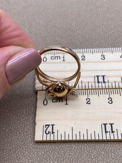 *Кольцо р.17,0 Шары цв Красное арт. 01-5248-00-000-1111-42-247 вес 3,69 г - фото 261421