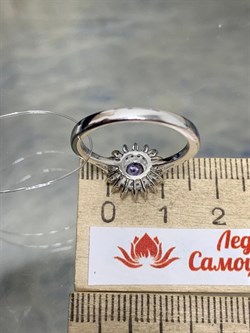 *Кольцо р.18,5 Танзанит арт. SM-R01831-X-W-TN-X-W-436 вес 2,6 г - фото 261457 *Кольцо р.18,5 Танзанит арт. SM-R01831-X-W-TN-X-W-436 вес 2,6 г - фото 261457