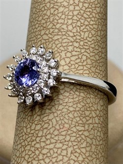 *Кольцо р.18,5 Танзанит арт. SM-R01831-X-W-TN-X-W-436 вес 2,6 г - фото 261459 *Кольцо р.18,5 Танзанит арт. SM-R01831-X-W-TN-X-W-436 вес 2,6 г - фото 261459