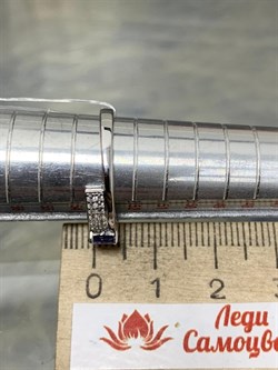 *Кольцо р.16,5 Танзанит арт. SM-R01827-X-W-TN-X-W-756 вес 2,4 г - фото 261494