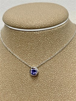 *Колье р.40-45 Танзанит арт SM-N00926-X-W-TN-X-X-338 вес 2,03 г - фото 261555 *Колье р.40-45 Танзанит арт SM-N00926-X-W-TN-X-X-338 вес 2,03 г - фото 261555