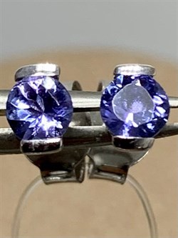 *Пусеты Танзанит арт. SM-E00598-X-W-TN-X-X-994 вес 1 г - фото 261678 *Пусеты Танзанит арт. SM-E00598-X-W-TN-X-X-994 вес 1 г - фото 261678