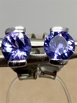 *Пусеты Танзанит арт. SM-E00598-X-W-TN-X-X-994 вес 1 г - фото 261679 *Пусеты Танзанит арт. SM-E00598-X-W-TN-X-X-994 вес 1 г - фото 261679