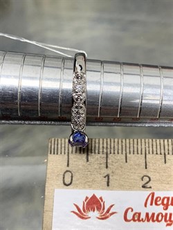 *Кольцо р.17,5 Танзанит арт. SM-R01830-X-W-TN-X-W-596 вес 2,1 г - фото 261754 *Кольцо р.17,5 Танзанит арт. SM-R01830-X-W-TN-X-W-596 вес 2,1 г - фото 261754