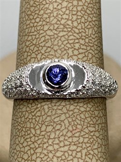 *Кольцо р.17,5 Танзанит арт. SM-R01835-X-W-TN-X-W-267 вес 2,8 г - фото 261819 *Кольцо р.17,5 Танзанит арт. SM-R01835-X-W-TN-X-W-267 вес 2,8 г - фото 261819