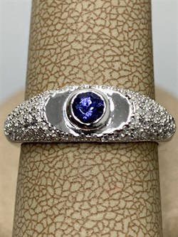 *Кольцо р.17,5 Танзанит арт. SM-R01835-X-W-TN-X-W-267 вес 2,8 г - фото 261820 *Кольцо р.17,5 Танзанит арт. SM-R01835-X-W-TN-X-W-267 вес 2,8 г - фото 261820