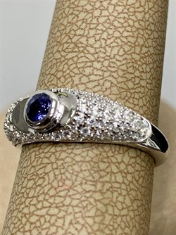 *Кольцо р.17,5 Танзанит арт. SM-R01835-X-W-TN-X-W-267 вес 2,8 г - фото 261821 *Кольцо р.17,5 Танзанит арт. SM-R01835-X-W-TN-X-W-267 вес 2,8 г - фото 261821