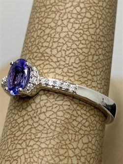 *Кольцо р.16,5 Танзанит арт. SM-R01832-X-W-TN-X-W-983 вес 2,3 г - фото 261884 *Кольцо р.16,5 Танзанит арт. SM-R01832-X-W-TN-X-W-983 вес 2,3 г - фото 261884